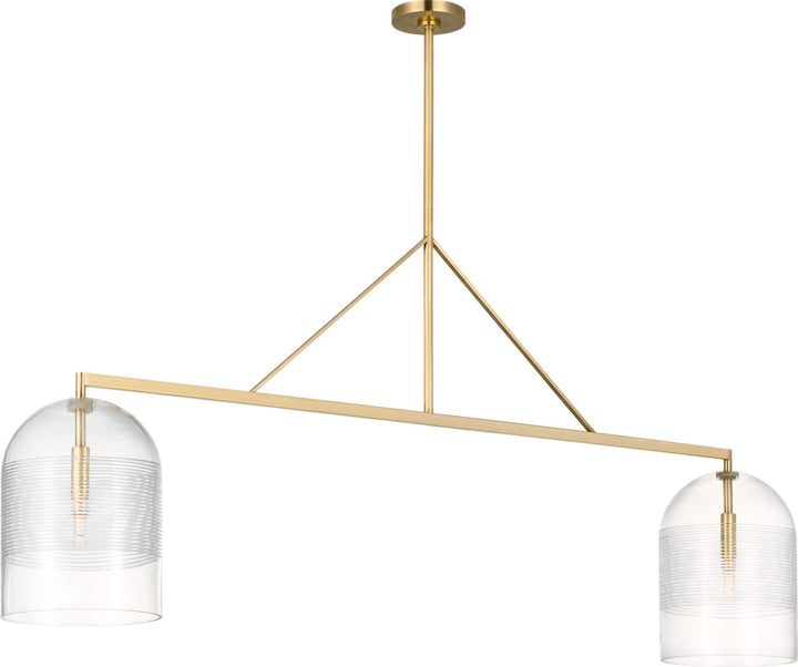 Visual Comfort Modern Leano 61 Linear Chandelier