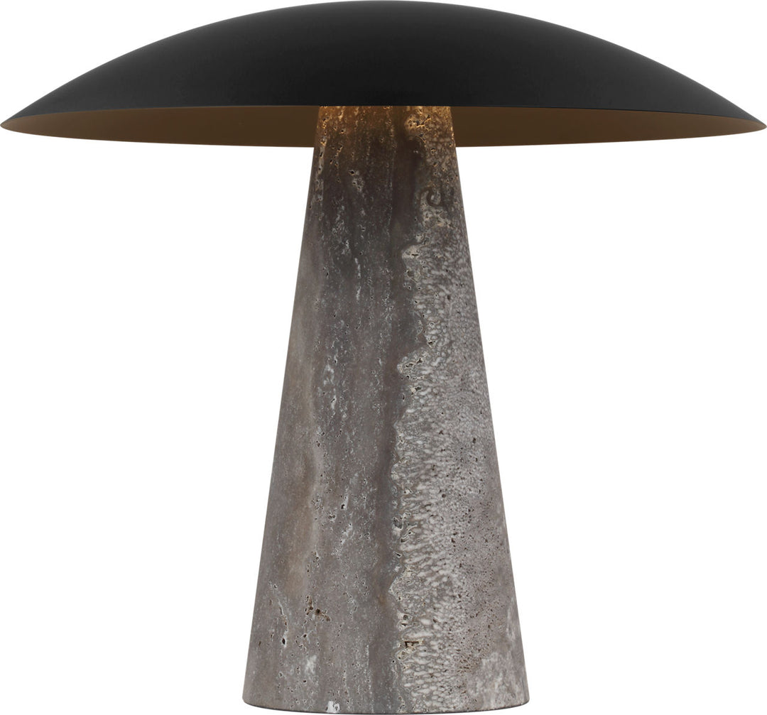 Visual Comfort Modern (formerly Tech Lighting) Aegis Medium Travertine Table Lamp
