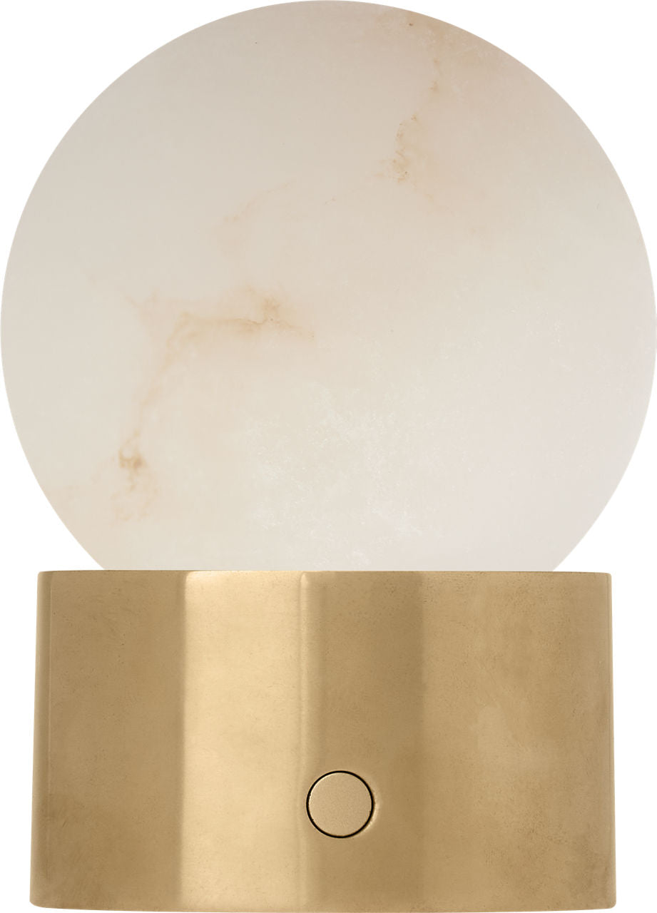 Visual Comfort Modern (formerly Tech Lighting) Mina Alabaster Accent Rechargeable Table Lamp