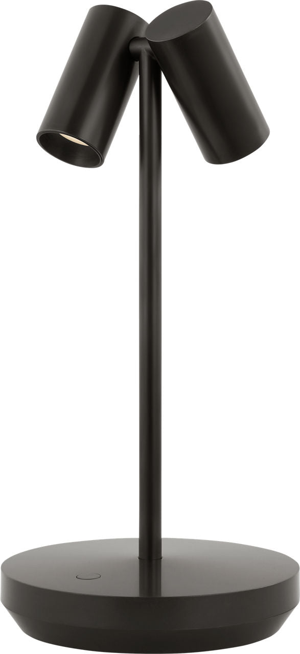 Visual Comfort Modern (formerly Tech Lighting) Doppia Short Accent Rechargeable Table Lamp