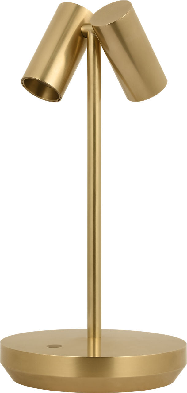 Visual Comfort Modern (formerly Tech Lighting) Doppia Short Accent Rechargeable Table Lamp