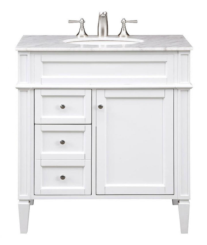 Elegant Park Ave Bathroom Vanity Bathroom Vanity Elegant 32 White 