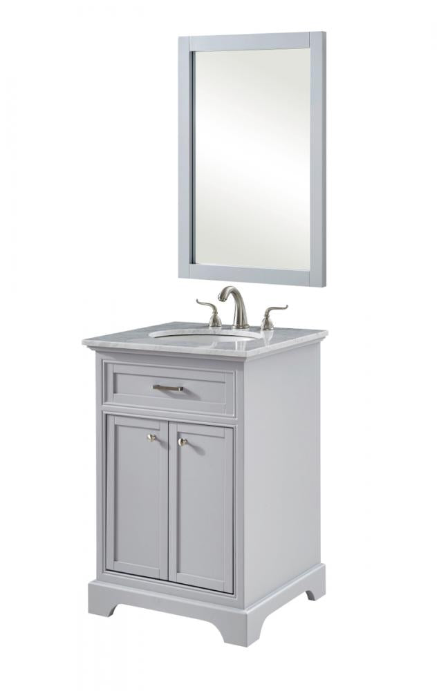 Elegant Americana Bathroom Vanity Bathroom Vanity Elegant 24 Gray Not Included