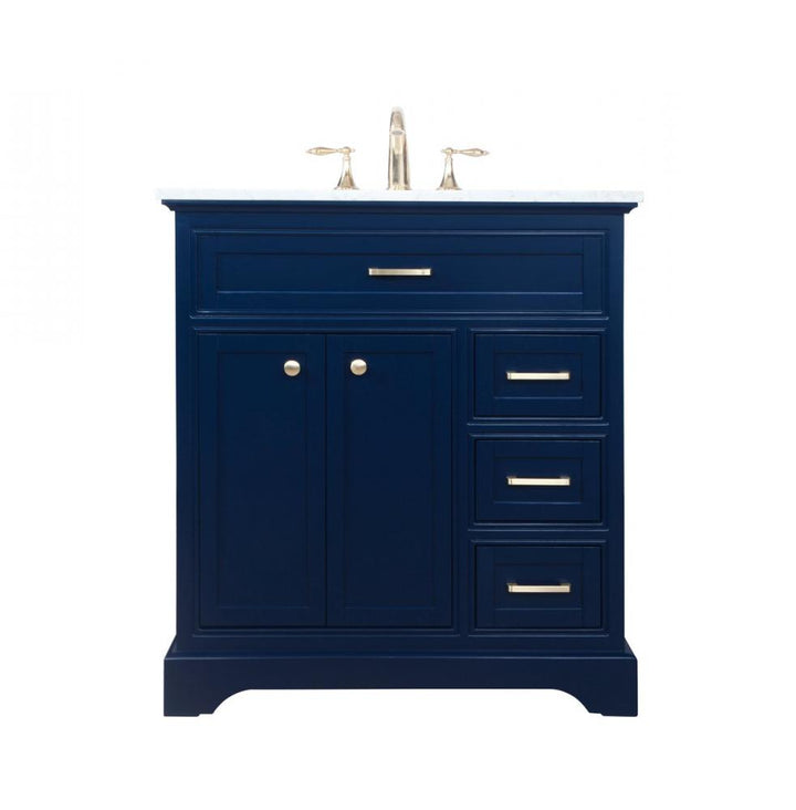 Elegant Americana Bathroom Vanity Bathroom Vanity Elegant 32 Blue Not Included