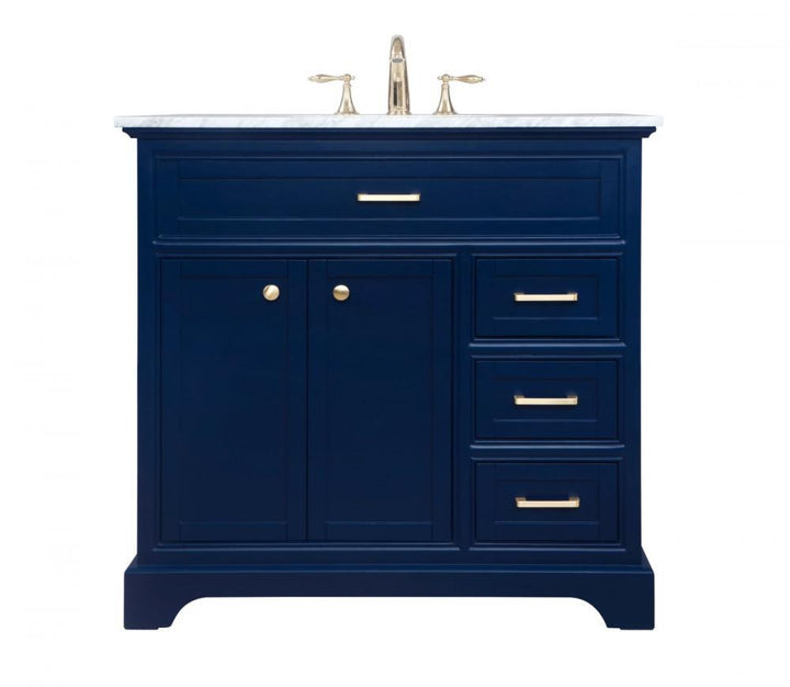 Elegant Americana Bathroom Vanity Bathroom Vanity Elegant 36 Blue Not Included