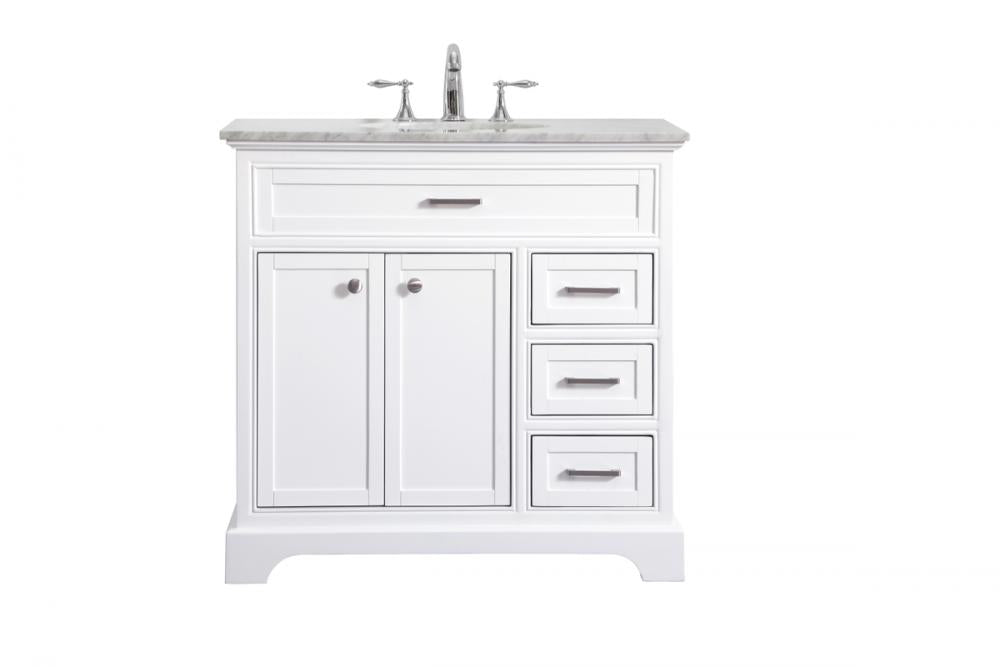 Elegant Americana Bathroom Vanity Bathroom Vanity Elegant 36 White Not Included