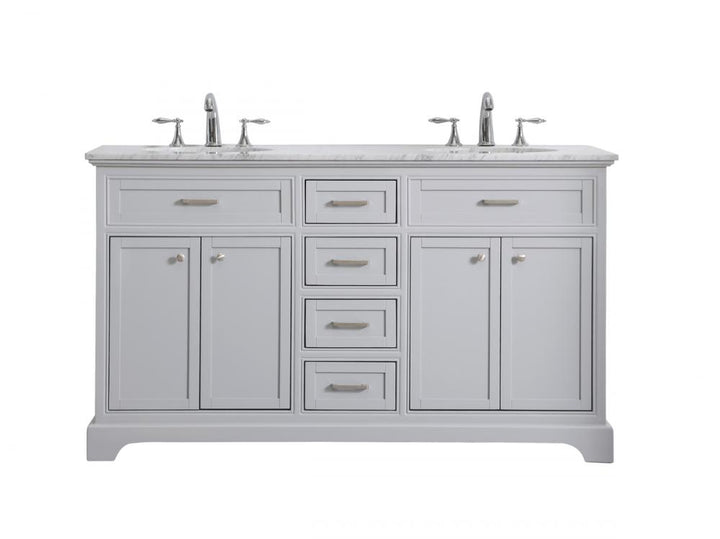 Elegant Americana Bathroom Vanity - Double Sink Bathroom Vanity Elegant   