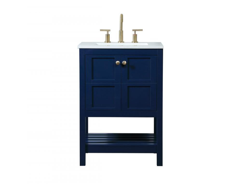 Elegant Theo Bathroom Vanity Bathroom Vanity Elegant 24 Blue Not Included