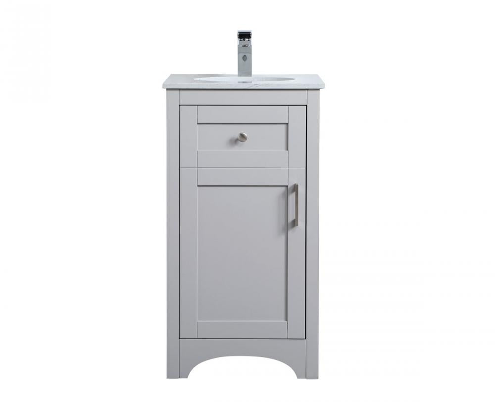 Elegant Moore Bathroom Vanity Bathroom Vanity Elegant 18 Gray Not Included