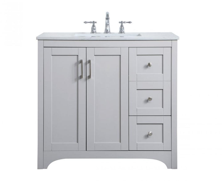 Elegant Moore Bathroom Vanity Bathroom Vanity Elegant 36 Gray Not Included