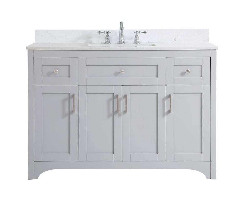 Elegant Moore Bathroom Vanity Bathroom Vanity Elegant 48 Gray Included