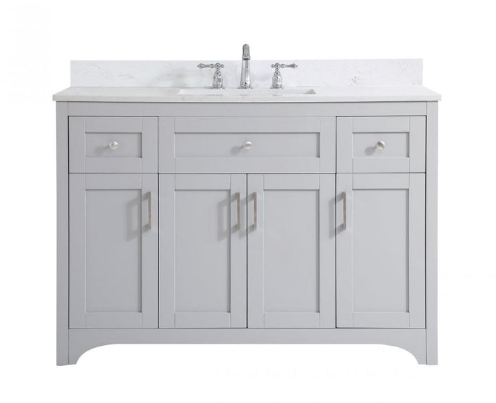 Elegant Moore Bathroom Vanity Bathroom Vanity Elegant 48 Gray Included