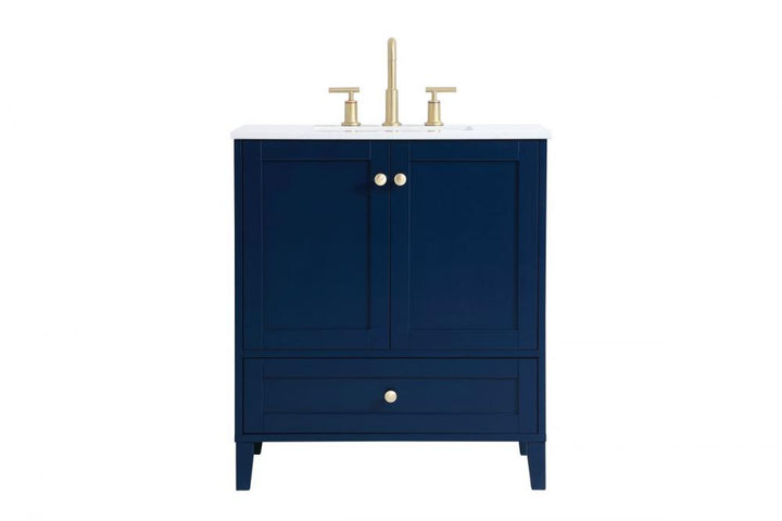 Elegant Sommerville Bathroom Vanity Bathroom Vanity Elegant 30 Blue Not Included