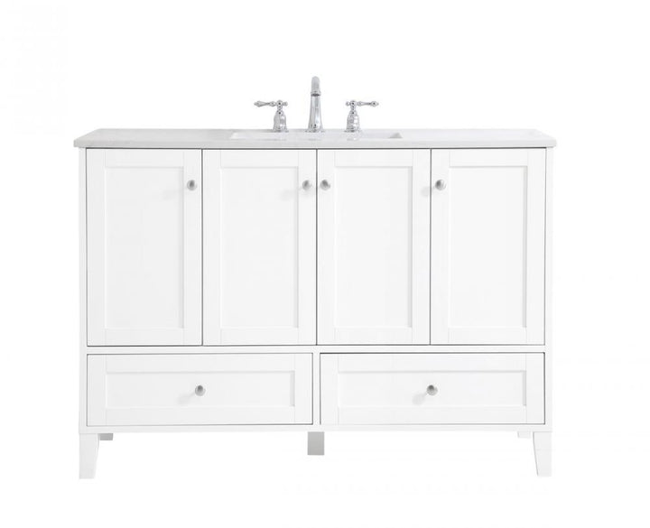 Elegant Sommerville Bathroom Vanity Bathroom Vanity Elegant 48 White Not Included