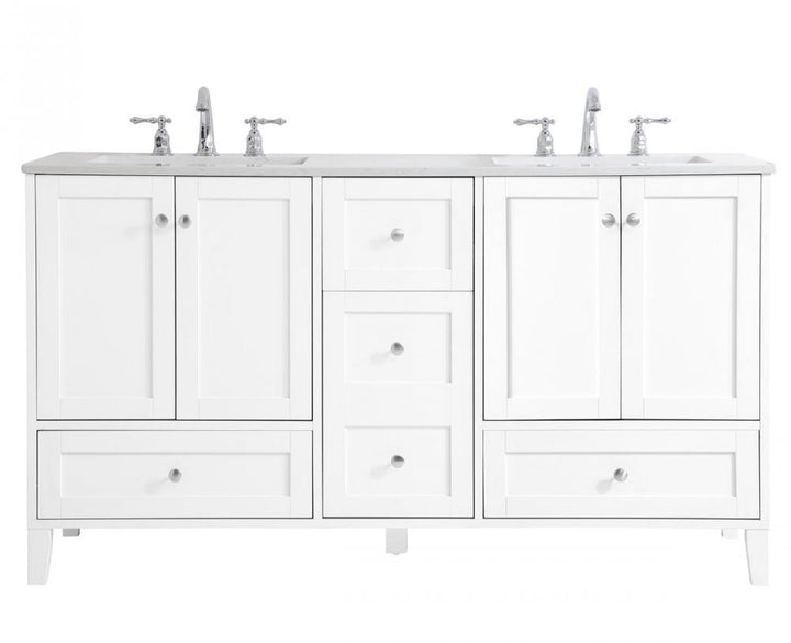 Elegant Sommerville Bathroom Vanity Bathroom Vanity Elegant 60 White Not Included