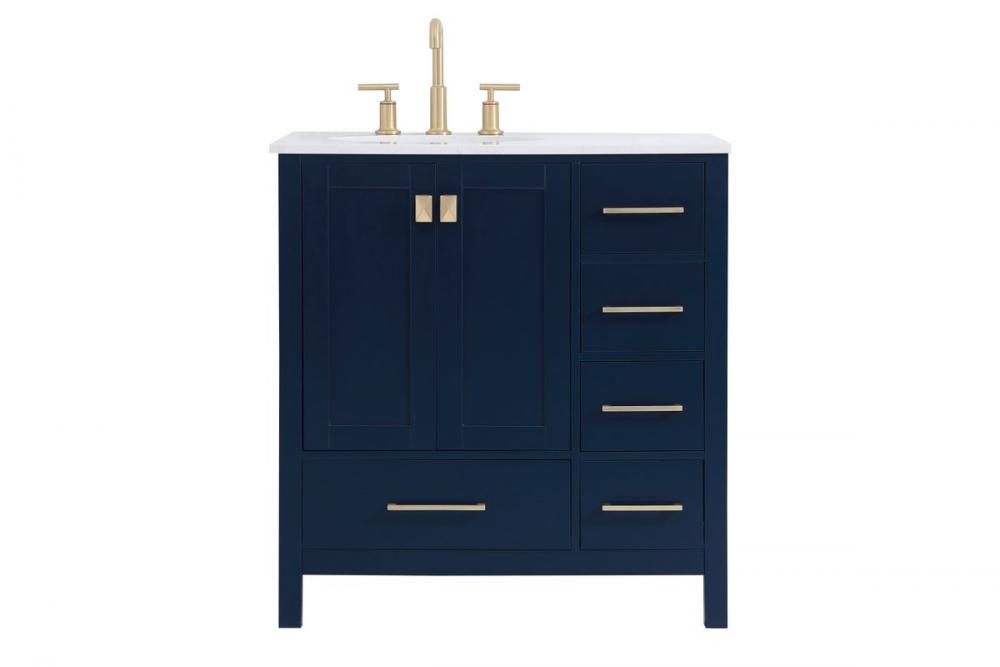 Elegant Irene Bathroom Vanity Bathroom Vanity Elegant 32 Blue Not Included