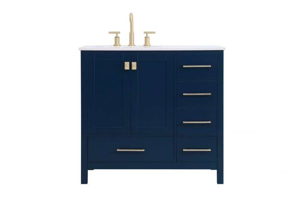 Elegant Irene Bathroom Vanity Bathroom Vanity Elegant 36 Blue Not Included