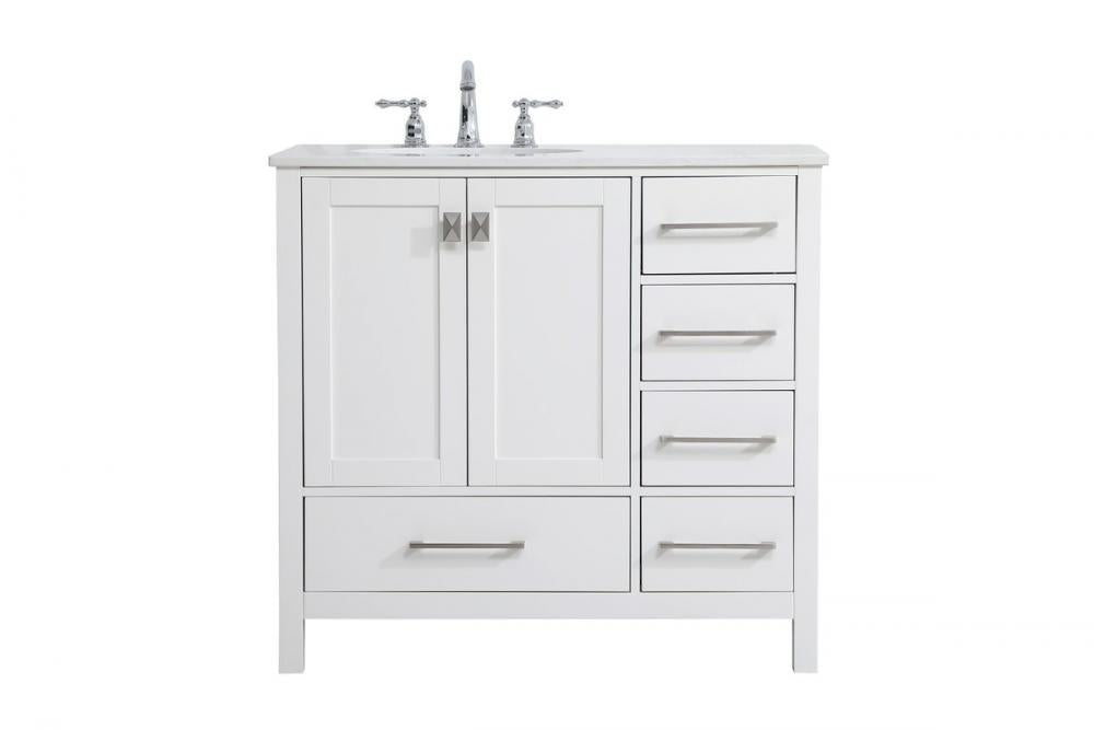 Elegant Irene Bathroom Vanity Bathroom Vanity Elegant 36 White Not Included