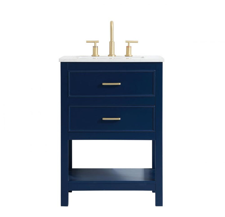 Elegant Sinclaire Bathroom Vanity Bathroom Vanity Elegant 24 Blue Not Included