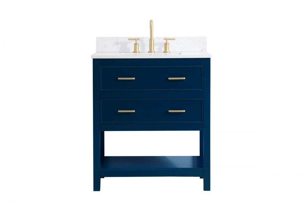 Elegant Sinclaire Bathroom Vanity Bathroom Vanity Elegant 30 Blue Included