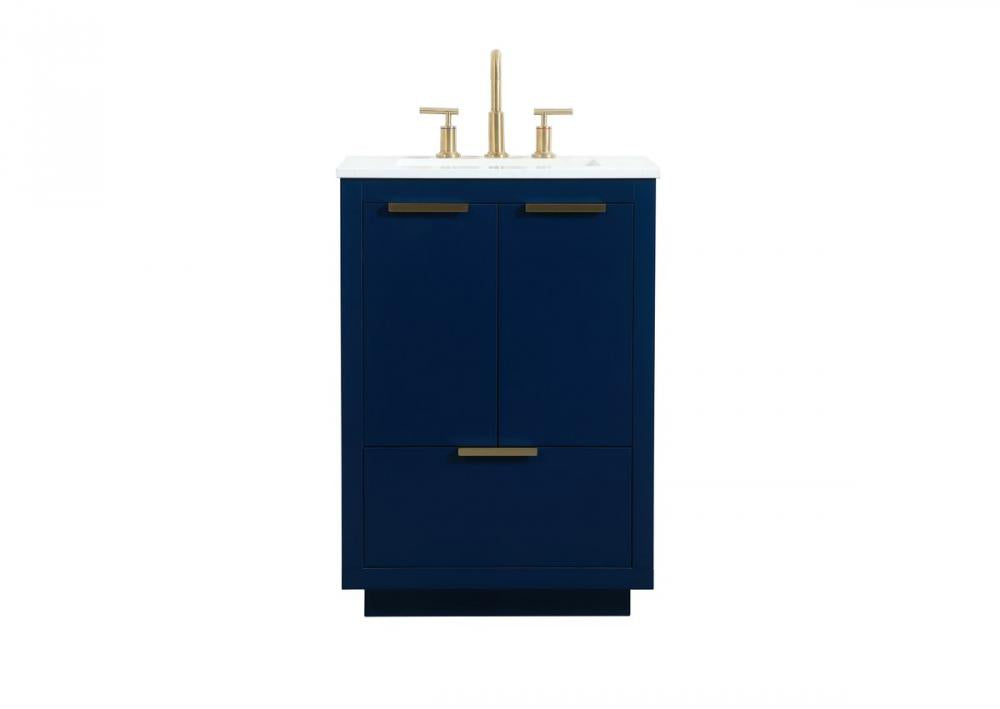 Elegant Blake Bathroom Vanity Bathroom Vanity Elegant 24 Blue Not Included