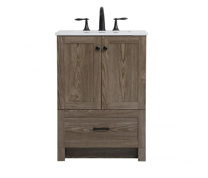 Elegant Soma Bathroom Vanity Bathroom Vanity Elegant 24 Dark Wood Not Included