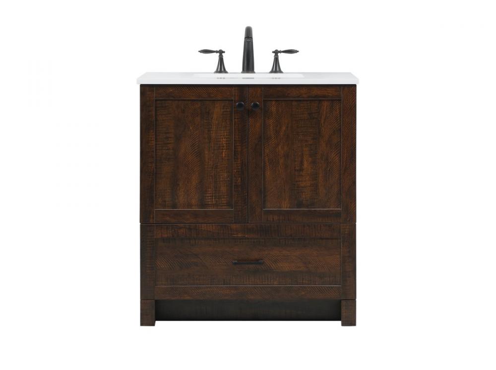 Elegant Soma Bathroom Vanity Bathroom Vanity Elegant 30 Walnut Not Included