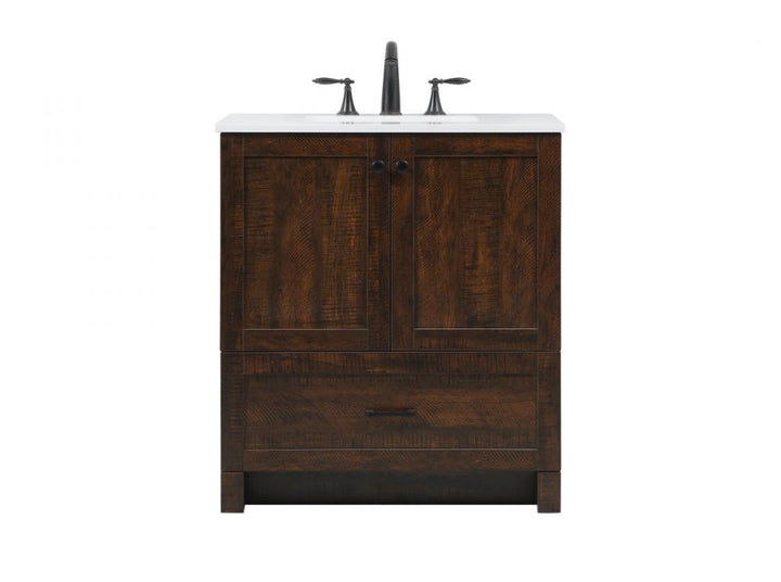 Elegant Soma Bathroom Vanity Bathroom Vanity Elegant 30 Walnut Not Included