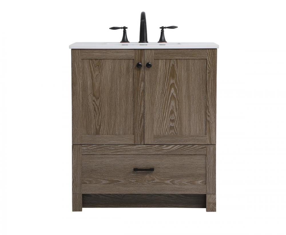 Elegant Soma Bathroom Vanity Bathroom Vanity Elegant 30 Dark Wood Not Included