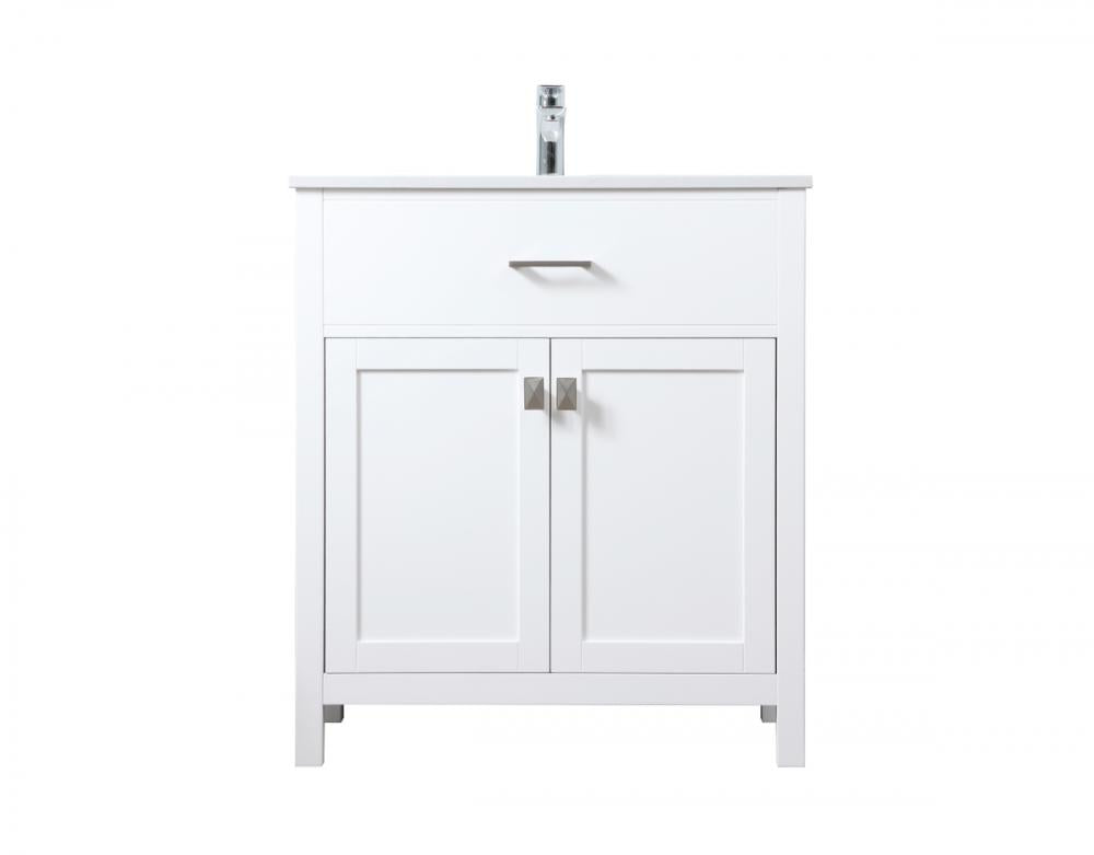 Elegant Harrison Bathroom Vanity Bathroom Vanity Elegant 30 White 