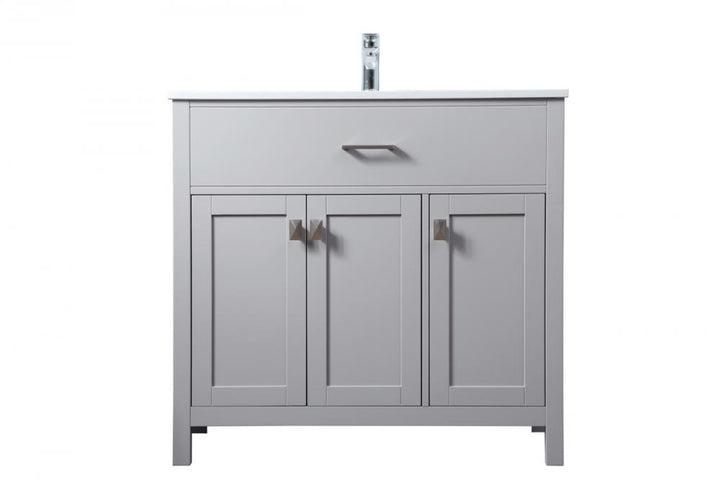 Elegant Harrison Bathroom Vanity Bathroom Vanity Elegant 36 Gray 