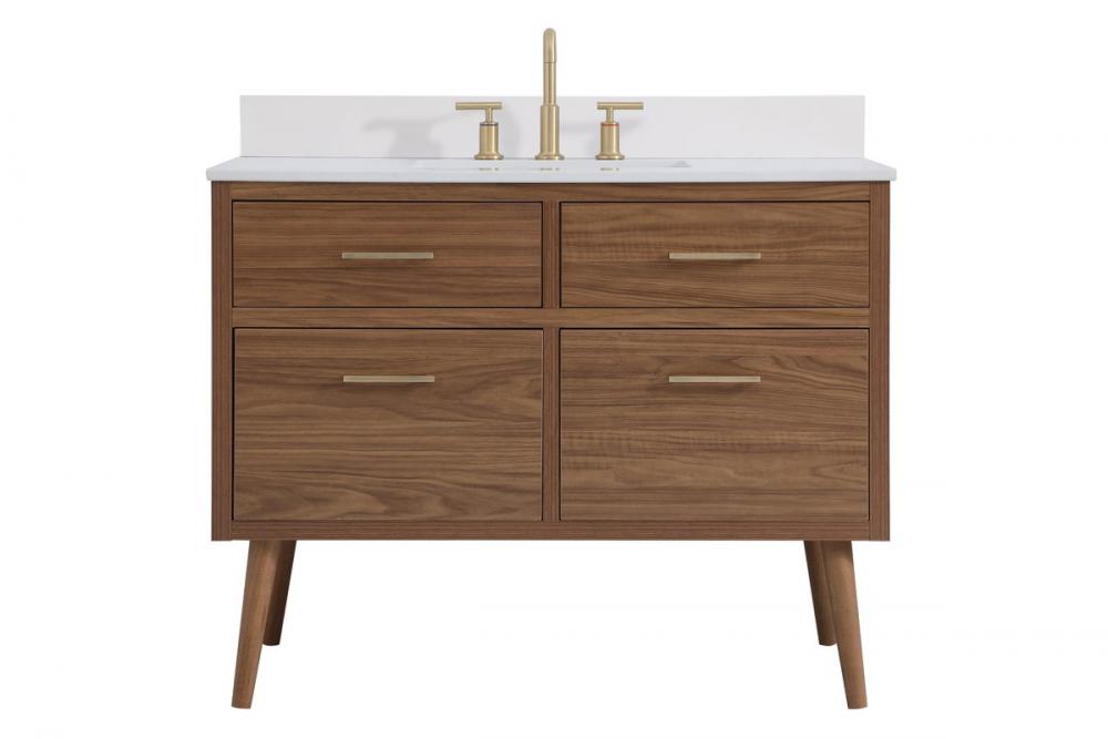 Elegant Boise Bathroom Vanity Bathroom Vanity Elegant 42 Medium Wood Included