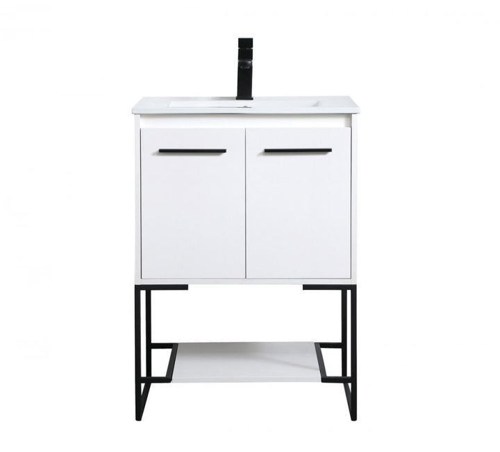 Elegant Gerard Bathroom Vanity Bathroom Vanity Elegant 24 White 