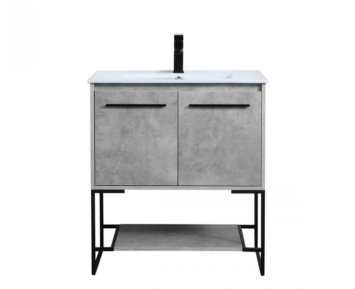 Elegant Gerard Bathroom Vanity Bathroom Vanity Elegant 30 Gray 