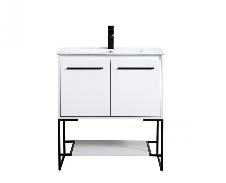 Elegant Gerard Bathroom Vanity Bathroom Vanity Elegant 30 White 