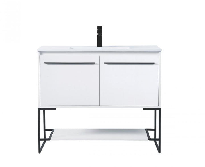 Elegant Gerard Bathroom Vanity Bathroom Vanity Elegant 40 White 