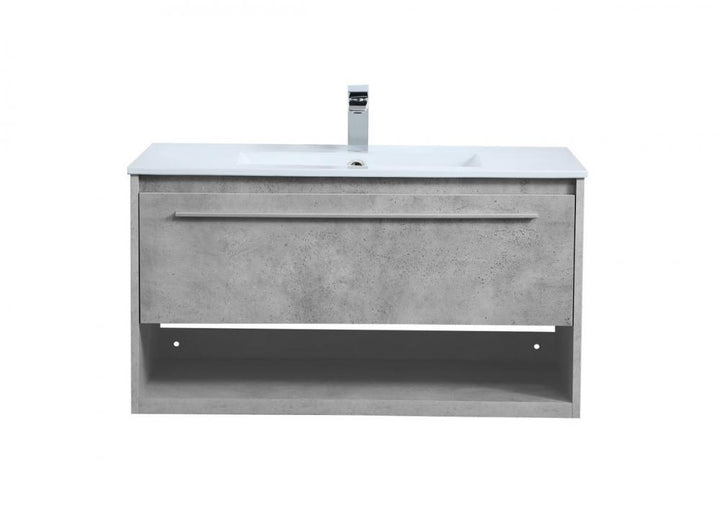 Elegant Kasper Bathroom Vanity Bathroom Vanity Elegant 36 Gray 