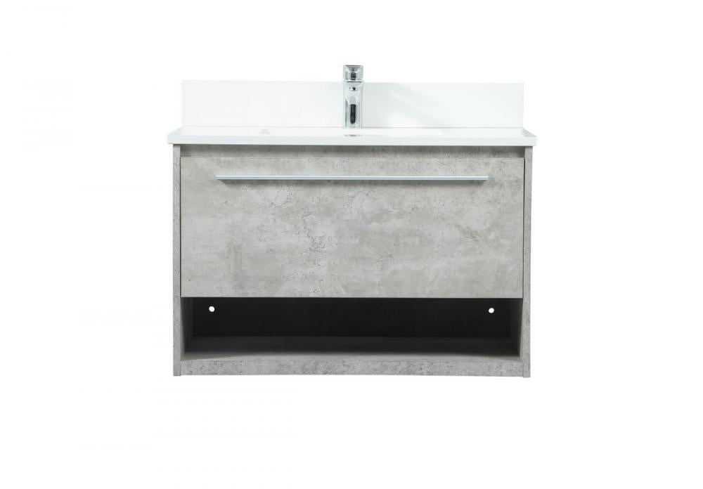 Elegant Roman Bathroom Vanity Bathroom Vanity Elegant 30 Gray Included