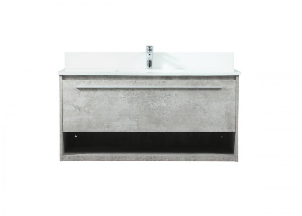 Elegant Roman Bathroom Vanity Bathroom Vanity Elegant 40 Gray Included