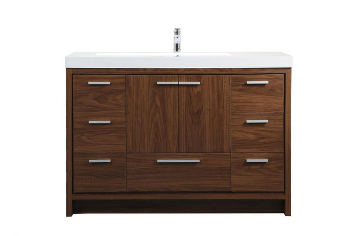 Elegant Wyatt Bathroom Vanity Bathroom Vanity Elegant 48 Brown Not Included