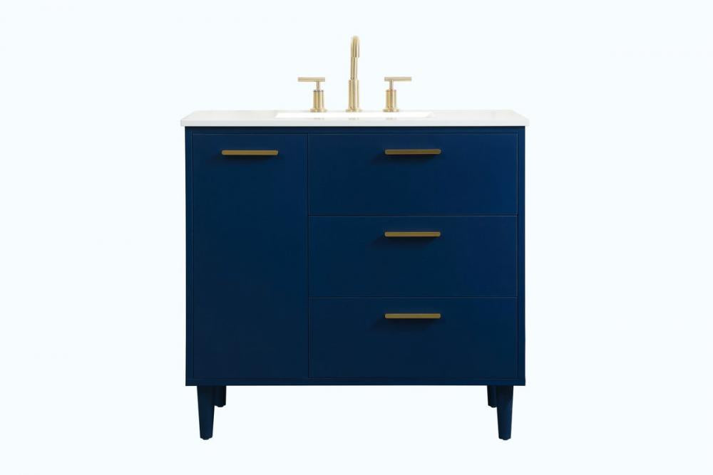 Elegant Baldwin Bathroom Vanity Bathroom Vanity Elegant 36 Blue Not Included