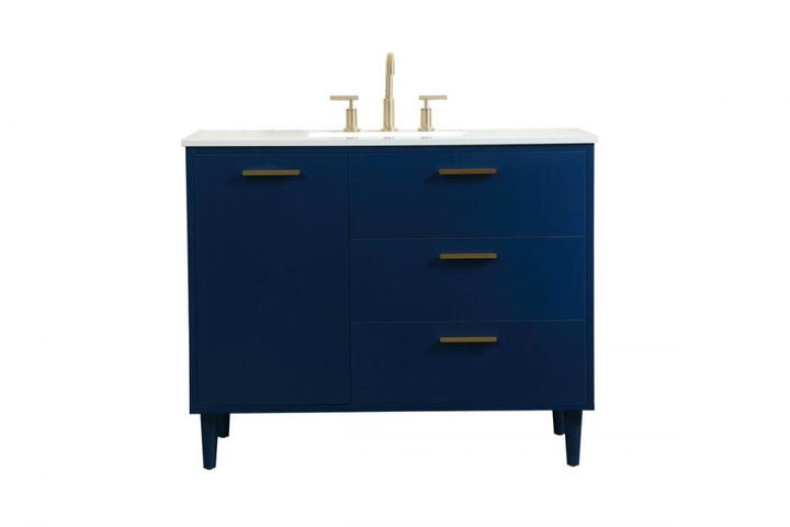 Elegant Baldwin Bathroom Vanity Bathroom Vanity Elegant 42 Blue Not Included