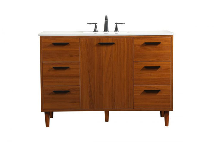 Elegant Baldwin Bathroom Vanity Bathroom Vanity Elegant 48 Dark Wood Not Included