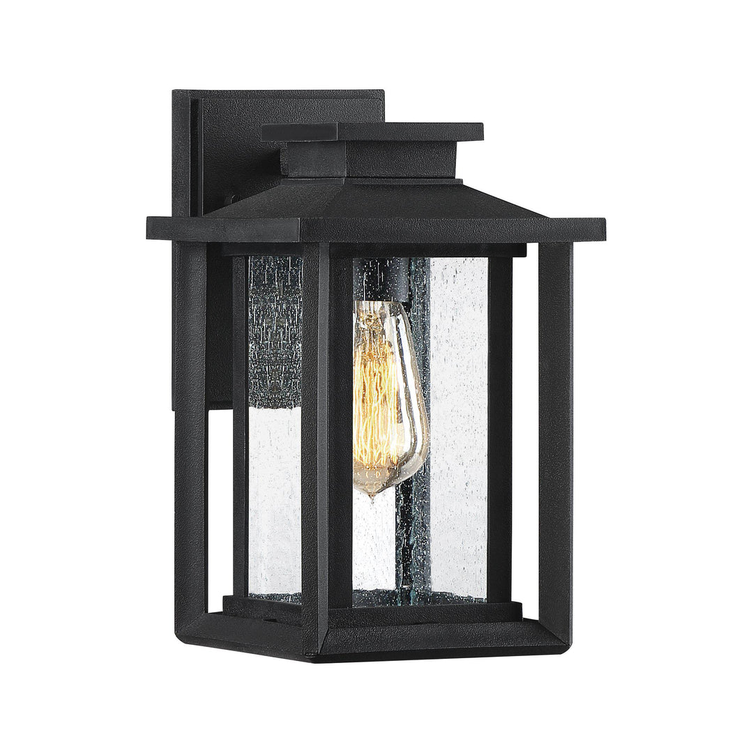 Quoizel Wakefield Outdoor Lantern, Small | OS Outdoor Wall Lights Quoizel Earth Black  