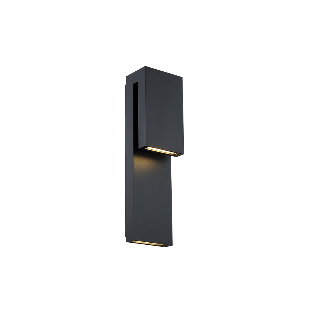 Modern Forms Double Down Outdoor Wall Sconce Light Outdoor Wall Lights Modern Forms   