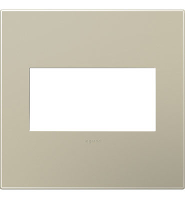 Legrand adorne Titanium 2-Gang wall plate