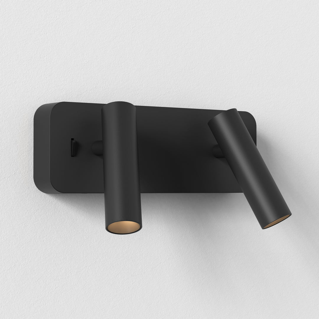 Astro Lighting Enna Twin 1058198, Matt Black