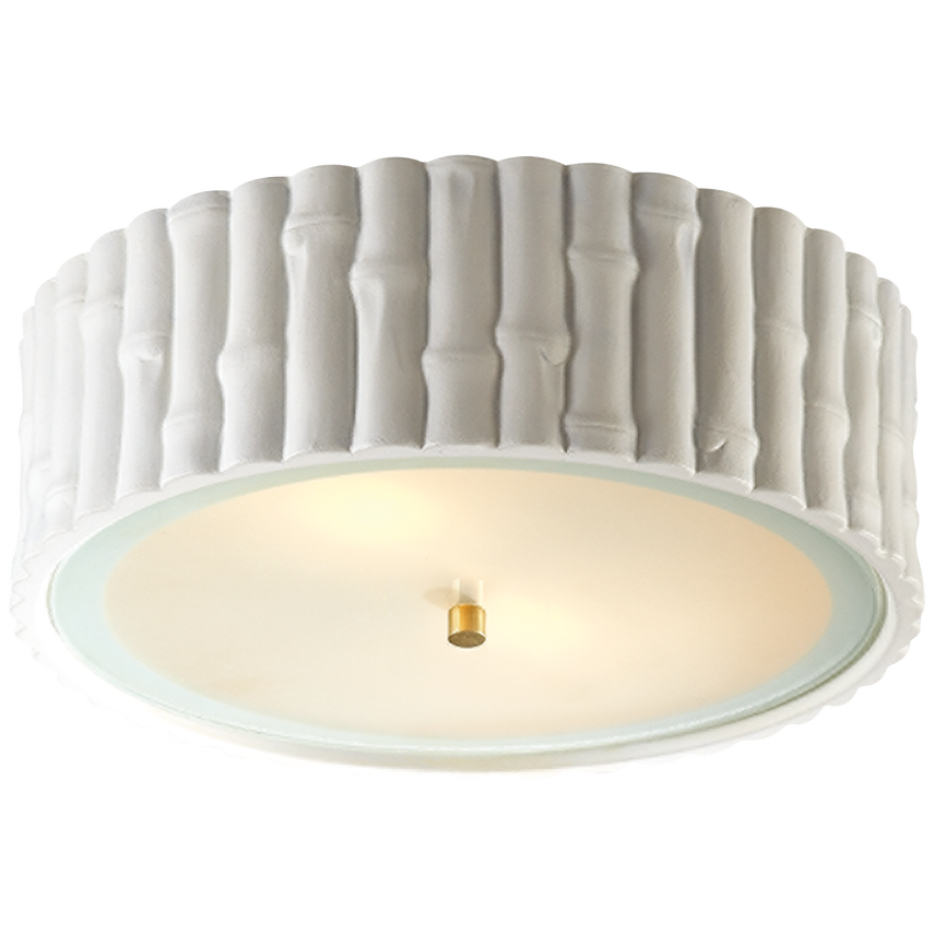 Visual Comfort & Co. Frank Large Flush Mount Ceiling Flush Mounts Visual Comfort & Co. Plaster White  