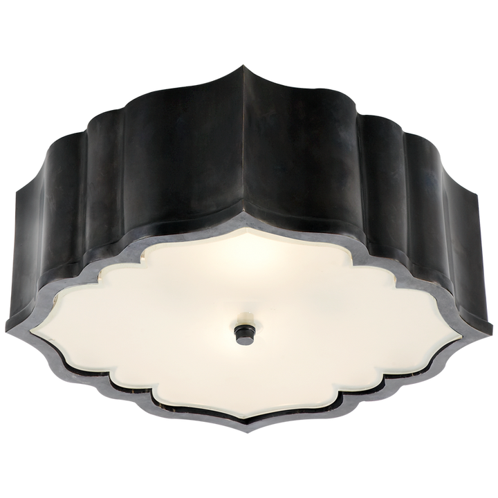 Visual Comfort & Co. Balthazar Flush Mount Ceiling Flush Mounts Visual Comfort & Co. Gun Metal  