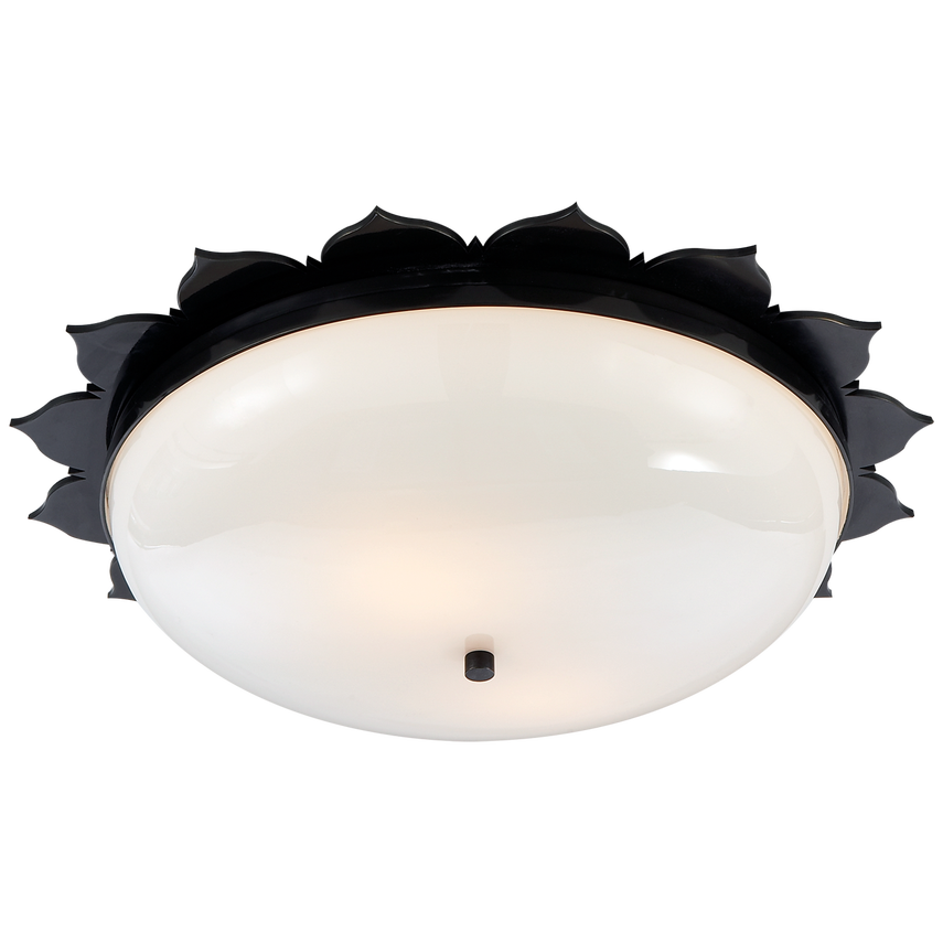 Visual Comfort & Co. Rachel Large Flush Mount Ceiling Flush Mounts Visual Comfort & Co. Gun Metal  